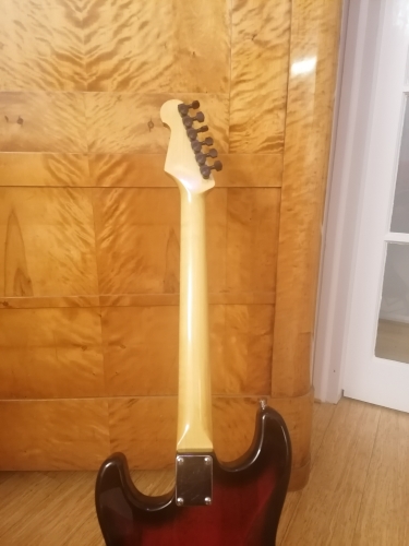 Amazing Baritone/Drop C Top Quality (Unique & Very Rare) Fender Partscaster Modified Custom Guitar including Padded Gig-Bag!!