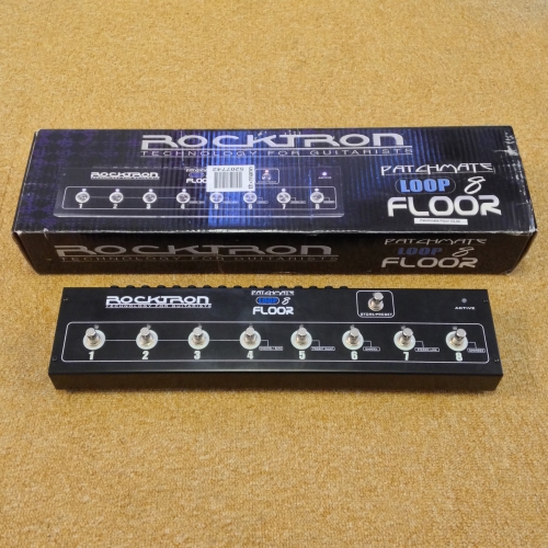 Rocktron PatchMate Loop 8 Guitar Floor Audio Switcher - Only Opened for Testing!