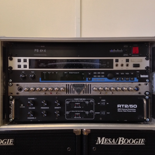 Rack Combo Randall RT2/50, Mesa Boogie V-Twin, Lexicon MPX G2, Korg DTR ...